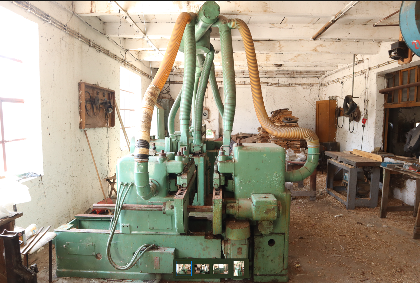 Sprzedam maszyny do wyrobu parkietu