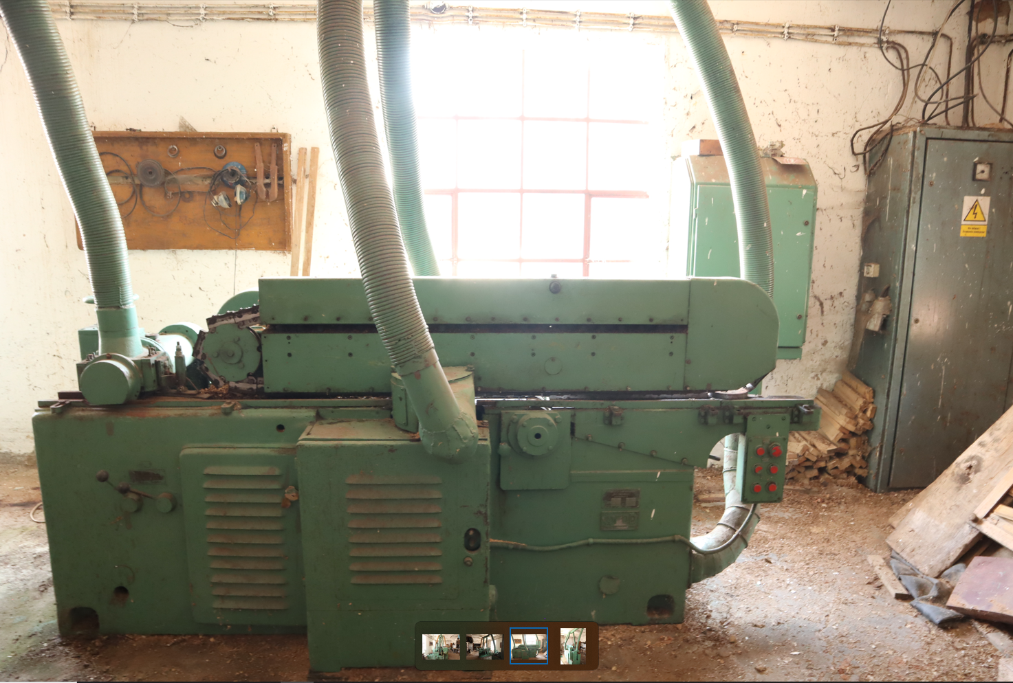 Sprzedam maszyny do wyrobu parkietu